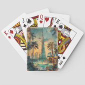 ヴィンテージドバイ統一されたアラブ首長国連邦ブルジュハリファ トランプ (裏面)