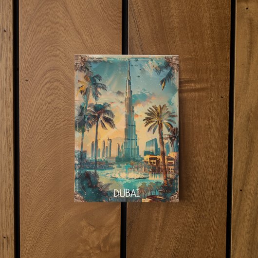 ヴィンテージドバイ統一されたアラブ首長国連邦ブルジュハリファ ポストカード