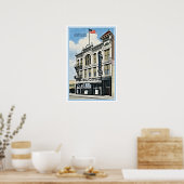 ヴィンテージドフェローズホール、デンバー、Co ポスター (キッチン)