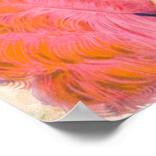 ヴィンテージドフランスフークエレデエレガントィース ポスター (角)