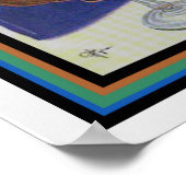 ヴィンテージドメーヌステミシェルアドプリント16 x 20 ポスター (角)