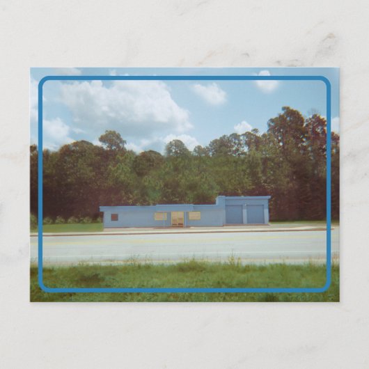 ヴィンテージドライブスルーポストカード ポストカード (正面)