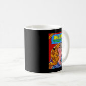 ヴィンテージドラキュラ漫画パーフェクトギフトクラシック コーヒーマグカップ (正面右)