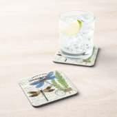 ヴィンテージドラグオンリーフランスのズ&ドキュメントコースターセット コースター (右側)