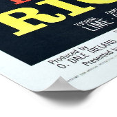 ヴィンテージドラグストリップ機動隊ムービー ポスター (角)