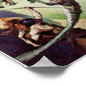 ヴィンテージドラゴンカバーアートby J. Allen St. John ポスター (角)