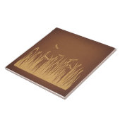 ヴィンテージドラゴンフライアートクラシックアンティークアートワーク タイル (側面)