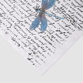 ヴィンテージドラゴンフライ文字の切り離し 薄葉紙 (詳細)