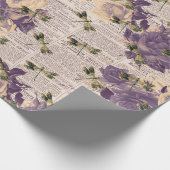 ヴィンテージドラゴンフライ系デザイン6 ラッピングペーパー (角)