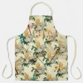 ヴィンテージドラゴンフライ系デザイン7 エプロン (正面)