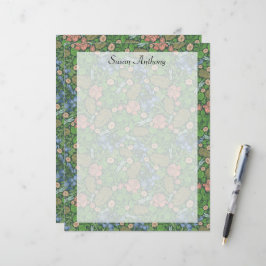 ヴィンテージドラゴン飛んでいるフライinイングリッシュガーデン紙