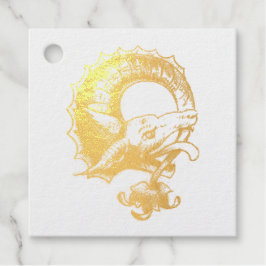 ヴィンテージドラゴン フェイバータグ