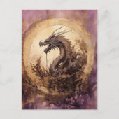 ヴィンテージドラゴン ポストカード (正面)