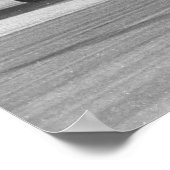 ヴィンテージドラッグレース – ライオンズストリップのコルベット ポスター (角)