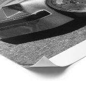 ヴィンテージドラッグ – シェヴィモンザカーおもしろいル ポスター (角)