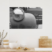 ヴィンテージドラッグ – トラックガッサー ポスター (キッチン)