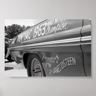 ヴィンテージドラッグ- 1963チャンプ ポスター