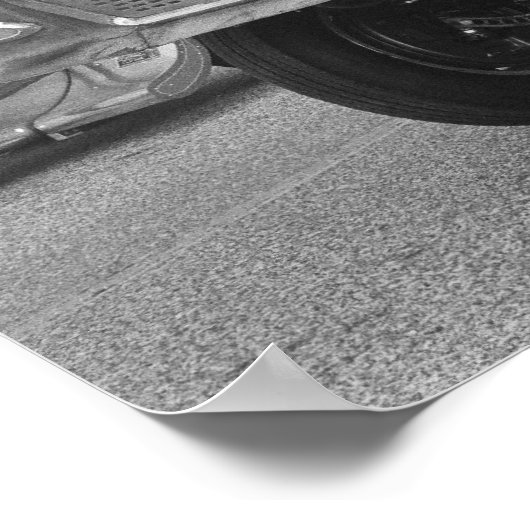 ヴィンテージドラッグ- Chevy Nomad Gasser -転がズストーン ポスター (角)