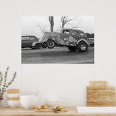 ヴィンテージドラッグ- Malco Hot Setup Gasser ポスター (キッチン)