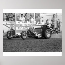 ヴィンテージドラッグ- Pussy Cat Roadster ポスター