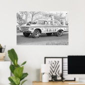 ヴィンテージドラッグ- Twister Too Mopar Stocker ポスター (ホームオフィス)