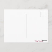 ヴィンテージドラムとアメリカ国旗の愛国的なリボン ポストカード (裏面)