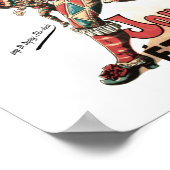 ヴィンテージドラムアートドラマージェスター広告トイ ポスター (角)