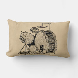 ヴィンテージドラムキットドラム ランバークッション