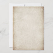 ヴィンテージドリンクアップウィッチズガールズハローウィンパーティ 招待状 (裏面)