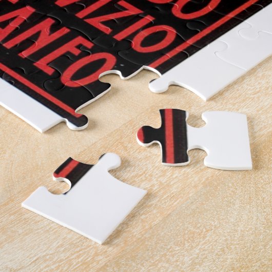 ヴィンテージドリンクコーヒーエスプレッソ ジグソーパズル (側面)