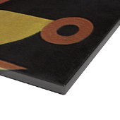 ヴィンテージドリンクドリンクカップ付きコーヒーポット カッティングボード (角)