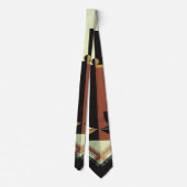 ヴィンテージドリンクドリンクカップ付きコーヒーポット ネクタイ (裏面)