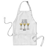 ヴィンテージドリンク飲料、マルティーニオリーブカクテル スタンダードエプロン (正面)
