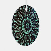 ヴィンテージドリープリントオーナメント メタルオーナメント (正面右)