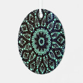 ヴィンテージドリープリントオーナメント メタルオーナメント (正面左)