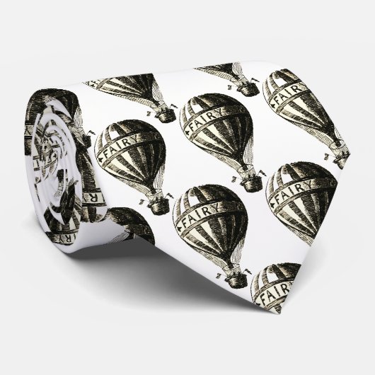 ヴィンテージドリームズ – レトロアートホットエアバルーン ネクタイ (ロール)