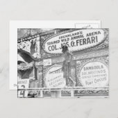 ヴィンテージドリームランド野獣はがき ポストカード (正面/裏面)