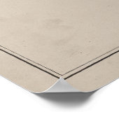 ヴィンテージドルチェスターMAの地図(1884) ポスター (角)