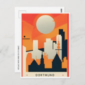 ヴィンテージドルトムンドドイツトラベルアルマーニュ ポストカード (正面/裏面)