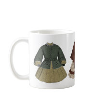 ヴィンテージドレスイラストレーション