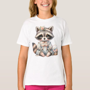 ヴィンテージドレスコテージコアラクーンパステル Tシャツ