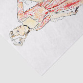 ヴィンテージドレス、デクページ 薄葉紙 (詳細)