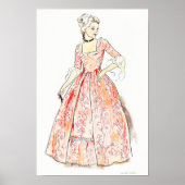 ヴィンテージドレスbyリリアン・コーシー ポスター (正面)
