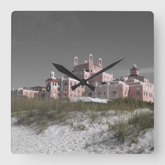 ヴィンテージドンCeSar スクエア壁時計 (正面)