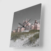 ヴィンテージドンCeSar スクエア壁時計 (傾斜)