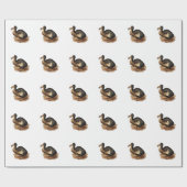 ヴィンテージドードバードイラストレーション ラッピングペーパー (フラット)