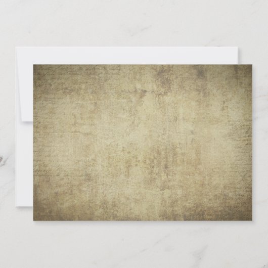 ヴィンテージドードル結婚式招待状 招待状 (裏面)