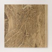 ヴィンテージドーバーNHの絵図(1877) ジグソーパズル (横)