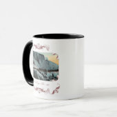 ヴィンテージナイアガラ滝アイスコーヒーマグ マグカップ (正面左)