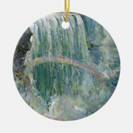 ヴィンテージナイアガラ滝 セラミックオーナメント (正面)